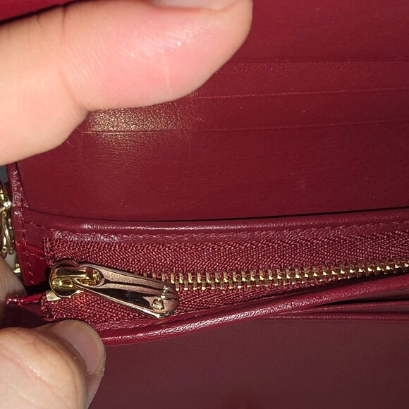 Dior Mini Lady Dior Gardenia Wallet - Picture 10 of 12